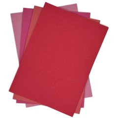 Craft Artist Canvas A4 Card - Soft Pinks