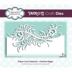 Creative Expressions Paper Cuts die - Feather