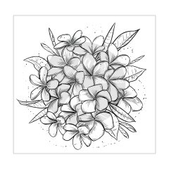 Two Jays Clear Stamp - Spring Flower Bouquet