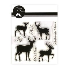 Two Jays Stamp set - Deer Silhouette