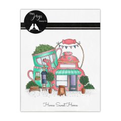 Two Jays Clear Stamp - Teapot Shop