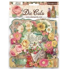 Stamperia Assorted Die-cuts - Rose Parfum