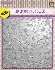 Nellie Snellen 3D Embossing Folder - Flower 3