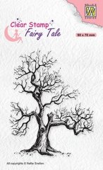 Nellie Snellen Clear Stamp - Elves Tree
