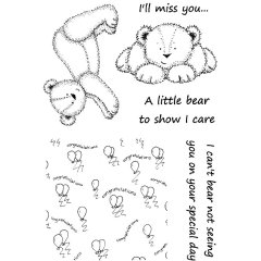 *SALE* Personal Impressions Clear Stamp - Bears Miss You