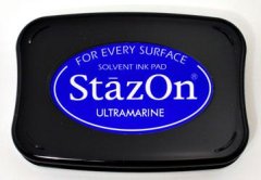 Staz-on Ink Pad Ultramarine