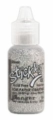 Ranger Stickles Glitter Glue - Silver 18ml