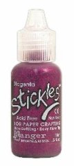 Ranger Stickles Glitter Glue - Magenta 18ml