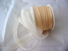 Organza Ribbon 15mm- Ivory