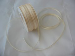 Satin Ribbon 3mm- Ivory