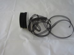Organza Ribbon 7mm- Black