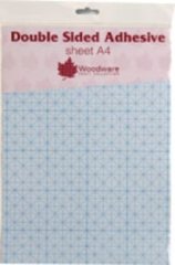 Woodware Double sided Adhesive Sheet A4 ( 4 Sheet Pack )