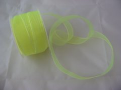 Organza Ribbon 15mm- Spring Green