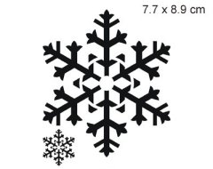*SALE* W S Designs Unmounted Stamps- Snowflakes