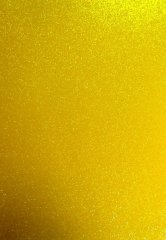 A4 Glitter Card- Yellow