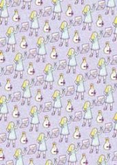 *SALE* Jolly Nation A4 Backing Paper - Party Lady Was £0.45  Now £0.25