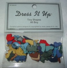 *SALE* Dress It Up - Tiny Shapes - All Boy Was £2.29 Now £1.49