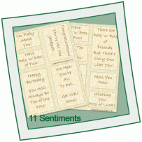 *SALE* Flowersoft - Pots of Sentiments Was £1.99  Now £1.25