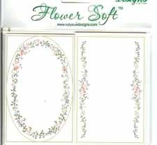 *SALE* Flowersoft - Spring Floral Borders 3 Toppers