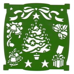 *SALE* Designed For Christmas Stencil- Christmas Tree