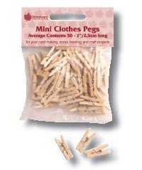 Woodware Mini Clothes Pegs