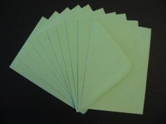Kanban Envelopes C6 10 Pack- PALE GREEN