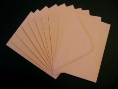 Kanban Envelopes C6 10 Pack-  PINK