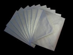Kanban Envelopes C6 10 Pack- PEARLESCENT BLUE
