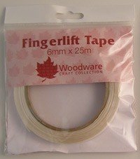 Woodware 6mm x 25m Fingerlift  Double Sided Tape