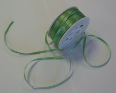 Satin Ribbon 3mm- Emerald 
