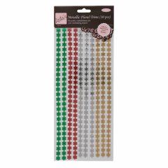 Anita's Metallic Floral Trims-Traditional Was £2.99 Now £2.70