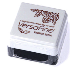 Versafine Small Ink Pad- Vintage Sepia