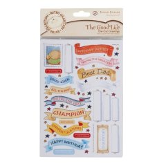 *SALE* Forever Friends The Good Life A5 Die-cut Greetings (2pk)
