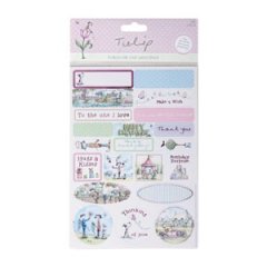 *SALE* Tulip Collection-A5 Foiled Die-cut Greetings (2 pk) Was £2.00  Now £0.99