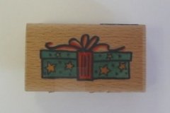 *SALE* Whispers Wooden Stamp-Present. Was £4.25  Now £0.99