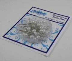 Creative Expressions White Craft Pins