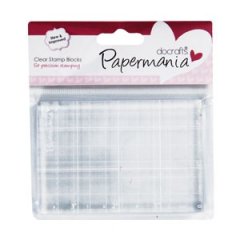 Papermania Clear Stamp Block  2 3/4 x 4"