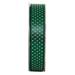 Anita's 3m Ribbon - Spotted Evergreen 10mm