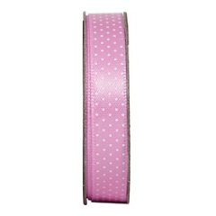 Anita's 3m Ribbon - Spotted Soft Pink 10mm
