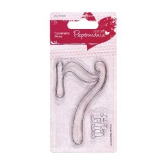 *SALE* Papermania Typography Clear Stamp - Number 7  Was £1.99  Now £0.99