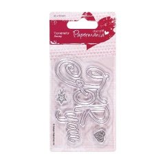 Papermania Typography Clear Stamp -For You