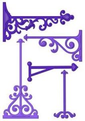 *SALE* Spellbinders Shapeabilities-Elegant Posts