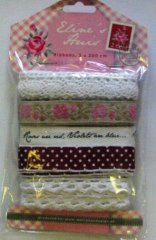 Marianne Design Ribbon Pack - Elaine's Hues- Roses are Red