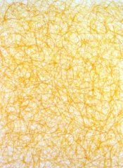 A4 Background Paper - Angel Hair Effect  YELLOW (10 Sheets)