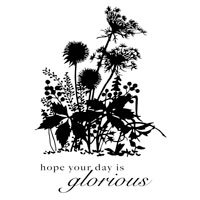 Woodware Clear Stamp - The Hedgerow