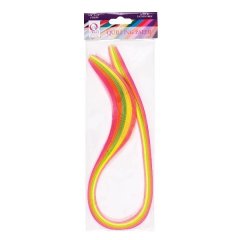 Quilling Paper Stripes 3mm  Neon