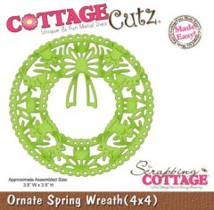 *SALE* CottageCutz Die -Ornate Spring Wreath  Was £17.50  Now £8.99