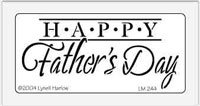 *SALE* Dreamweaver Stencil - Happy Father's Day Was £4.30  Now £2.99