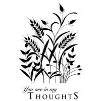 Woodware Clear Stamp - Wheat