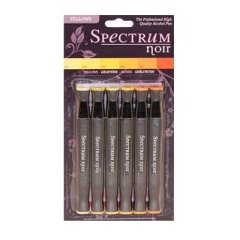 Spectrum Noir Pen Set by Crafter's Companions -Yellows (6 pack)